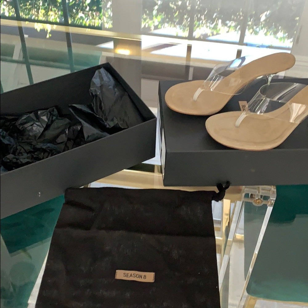 Season 8 yeezy PVC Heels - Brand New In box